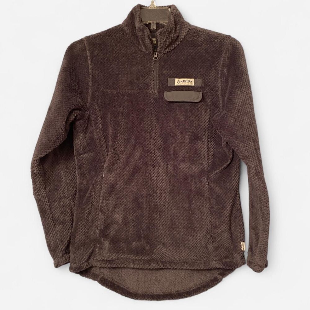 Magellan Women's Grey and Brown Jumper